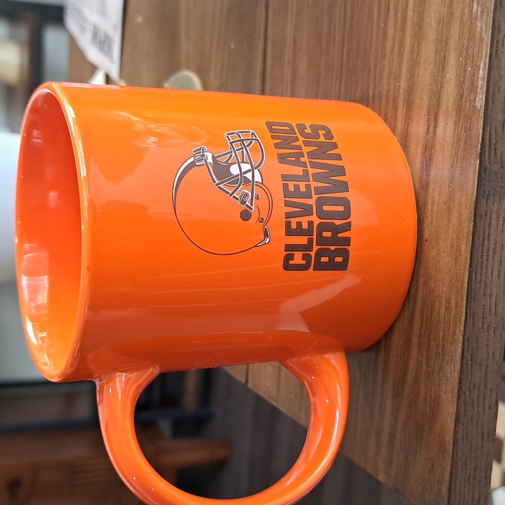Cleveland Browns Orange Coffee NFL Mug NEW